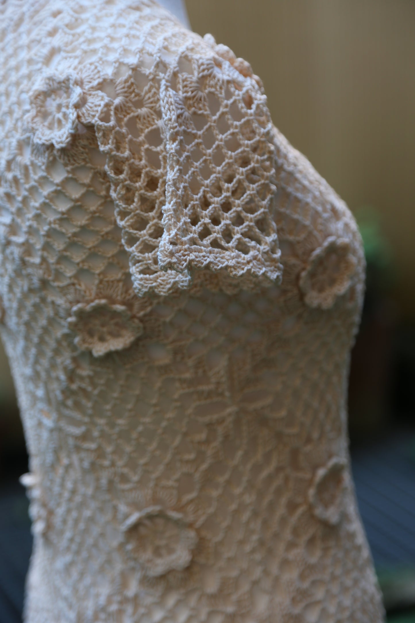 vestito donna estivo corto completamente fatto a mano