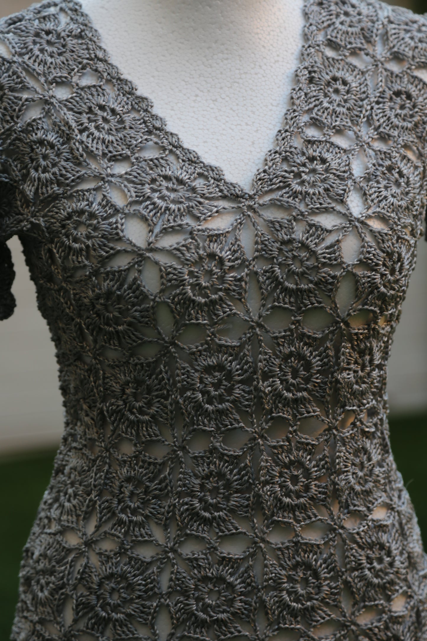 vestito estivo completamente fatto a mano