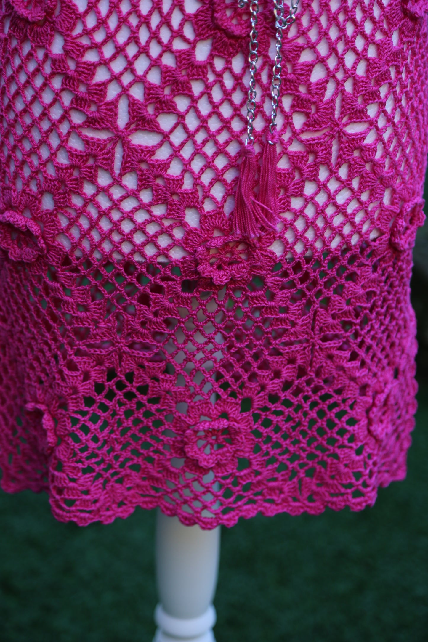 vestito da donna estivo completamente fatto a mano