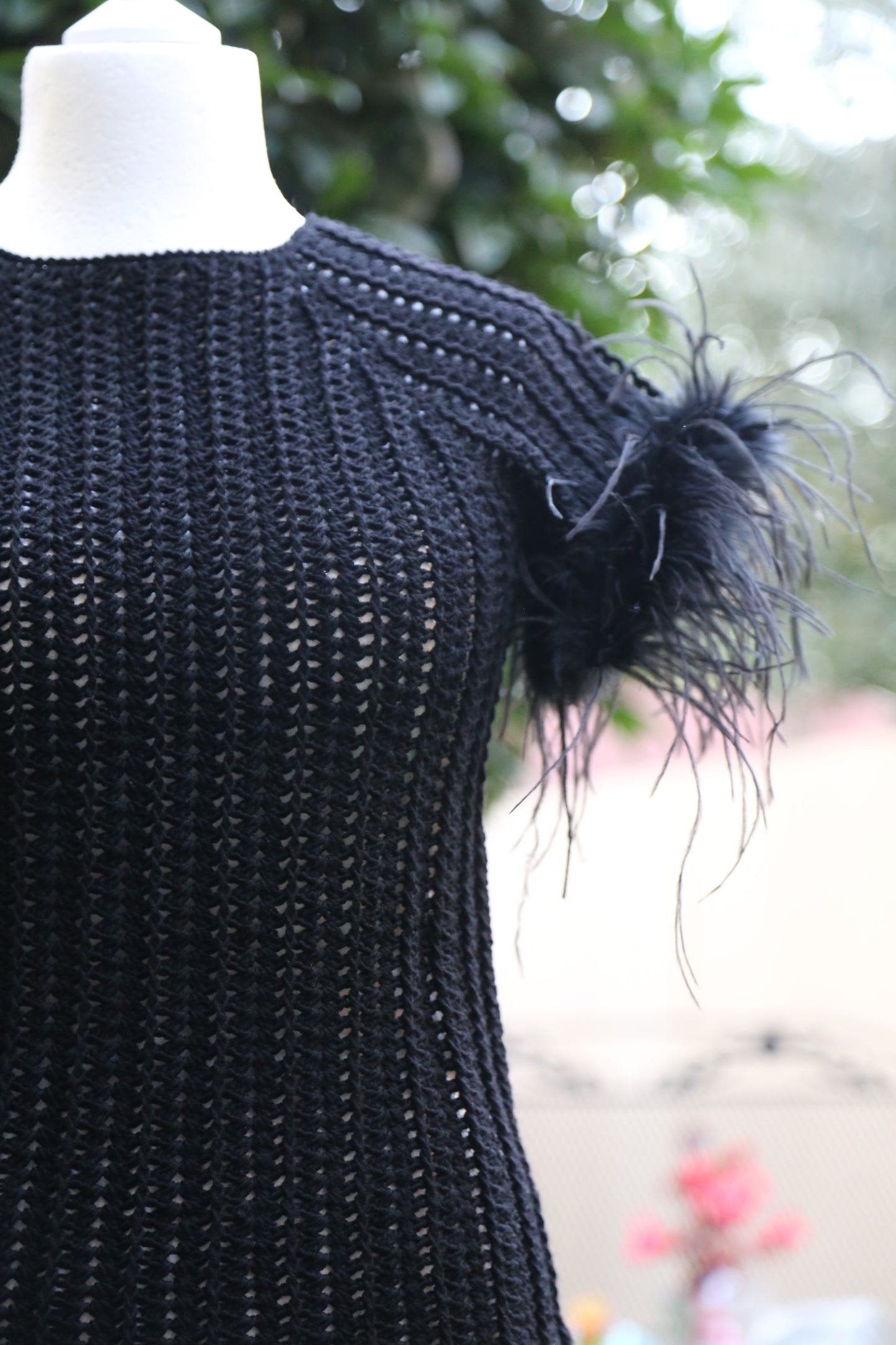 Maglia estiva realizzata completamente a mano