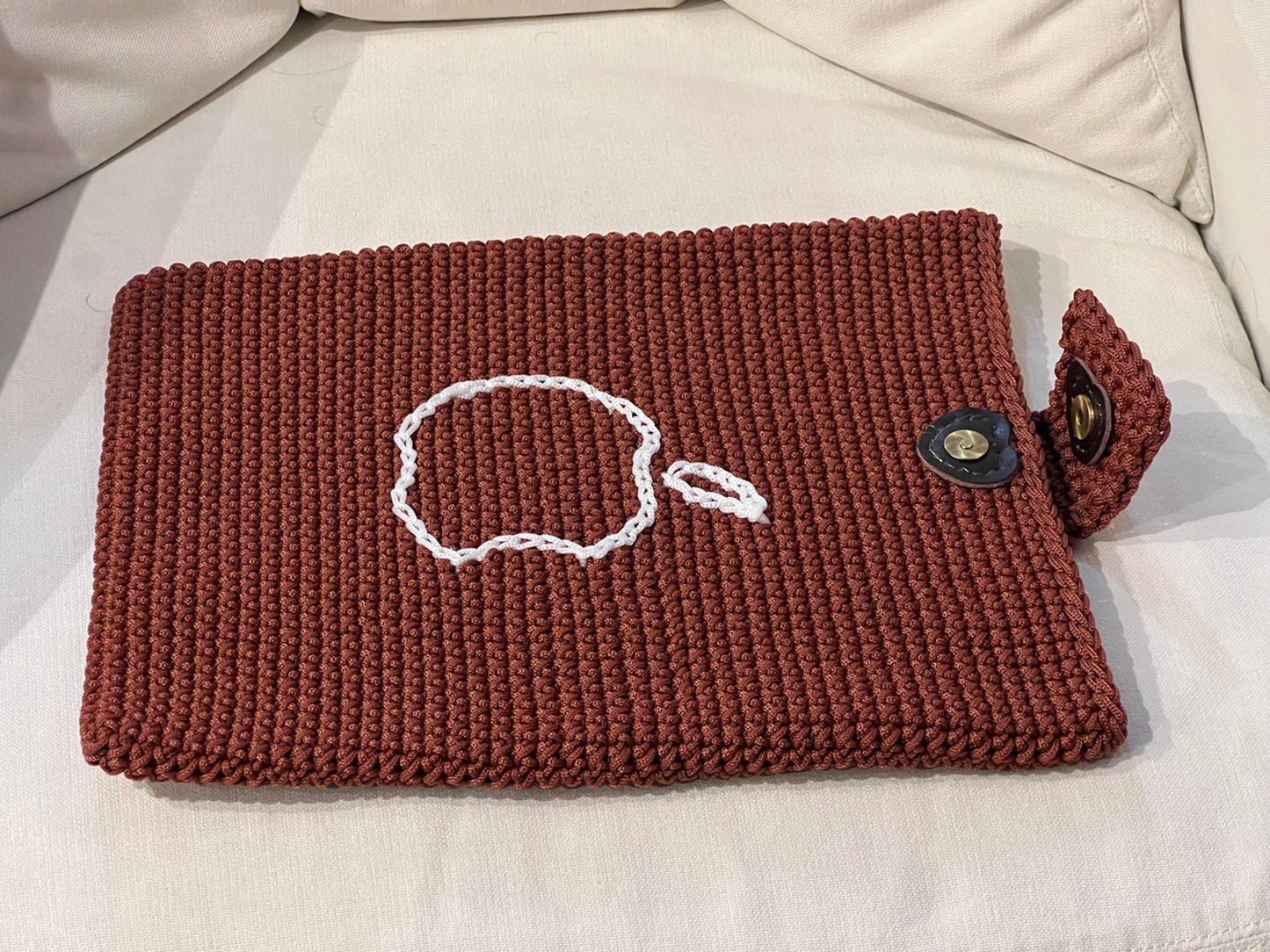 Porta I-PAD fatto a mano